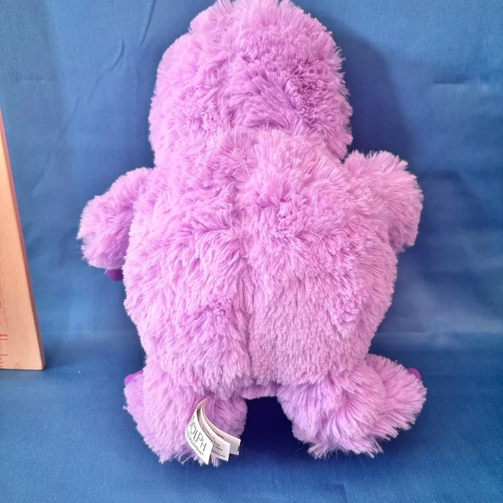 Purple Bumble Plush Rudolph Red-Nosed Reindeer Abominable Snow Monster 11